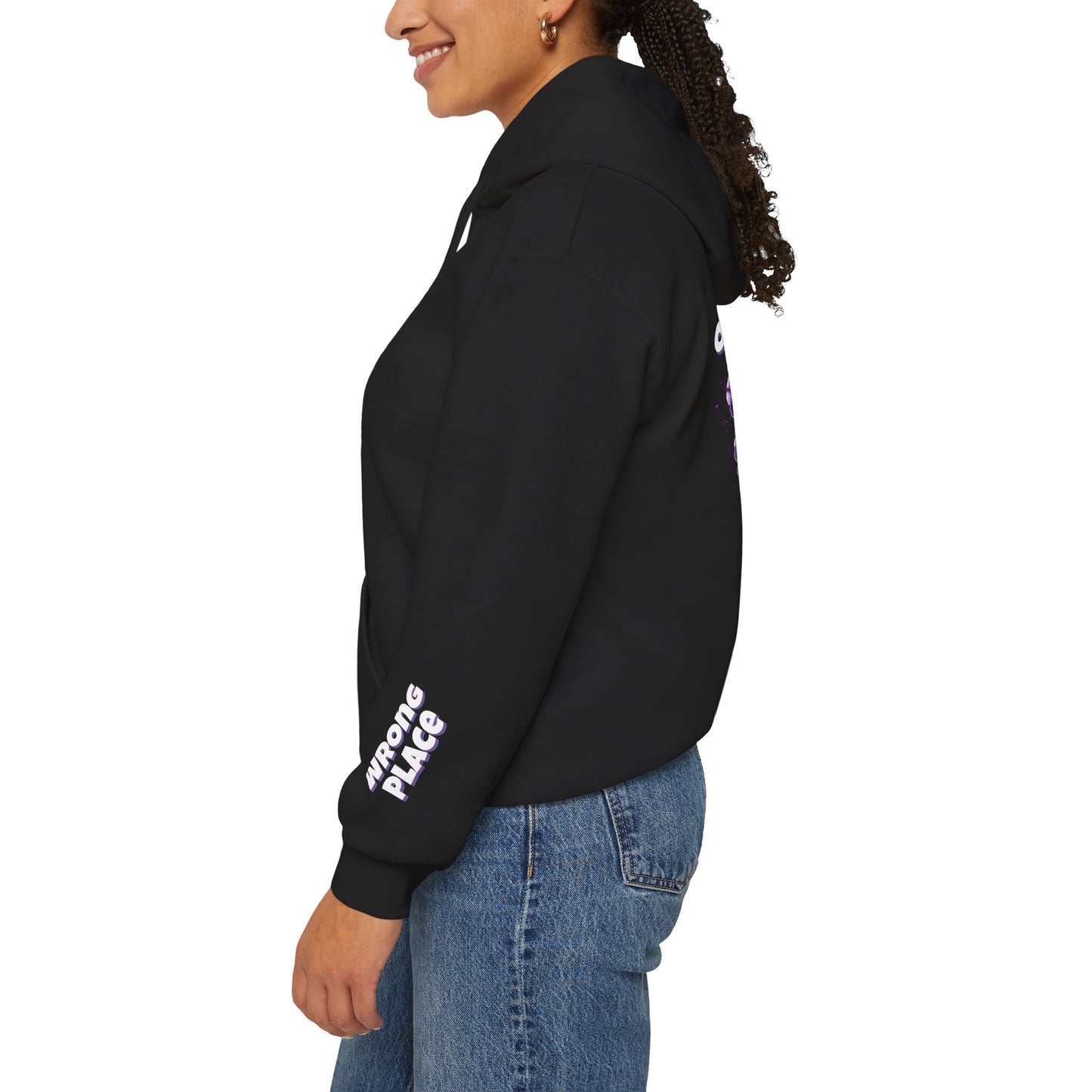 THE PETUNIA EXPERIENCE - "Oh no, not again..." - Back Design - Unisex Heavy Blend™ Graphic Hooded Sweatshirt