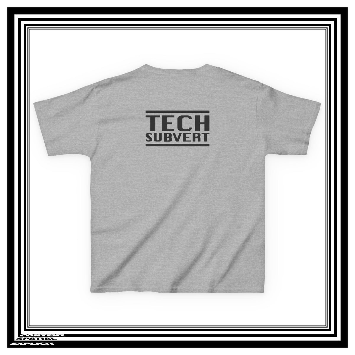 TECH SUBVERT - Tech Support Parody - Kids T-Shirt