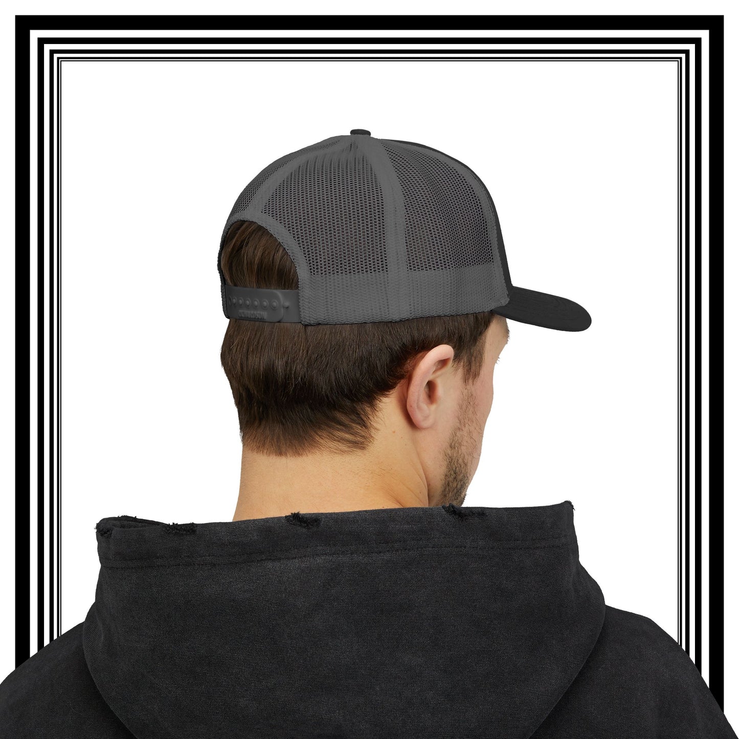 Hitchhiker's Bird Red Cosmic Salute - Snapback Trucker Cap
