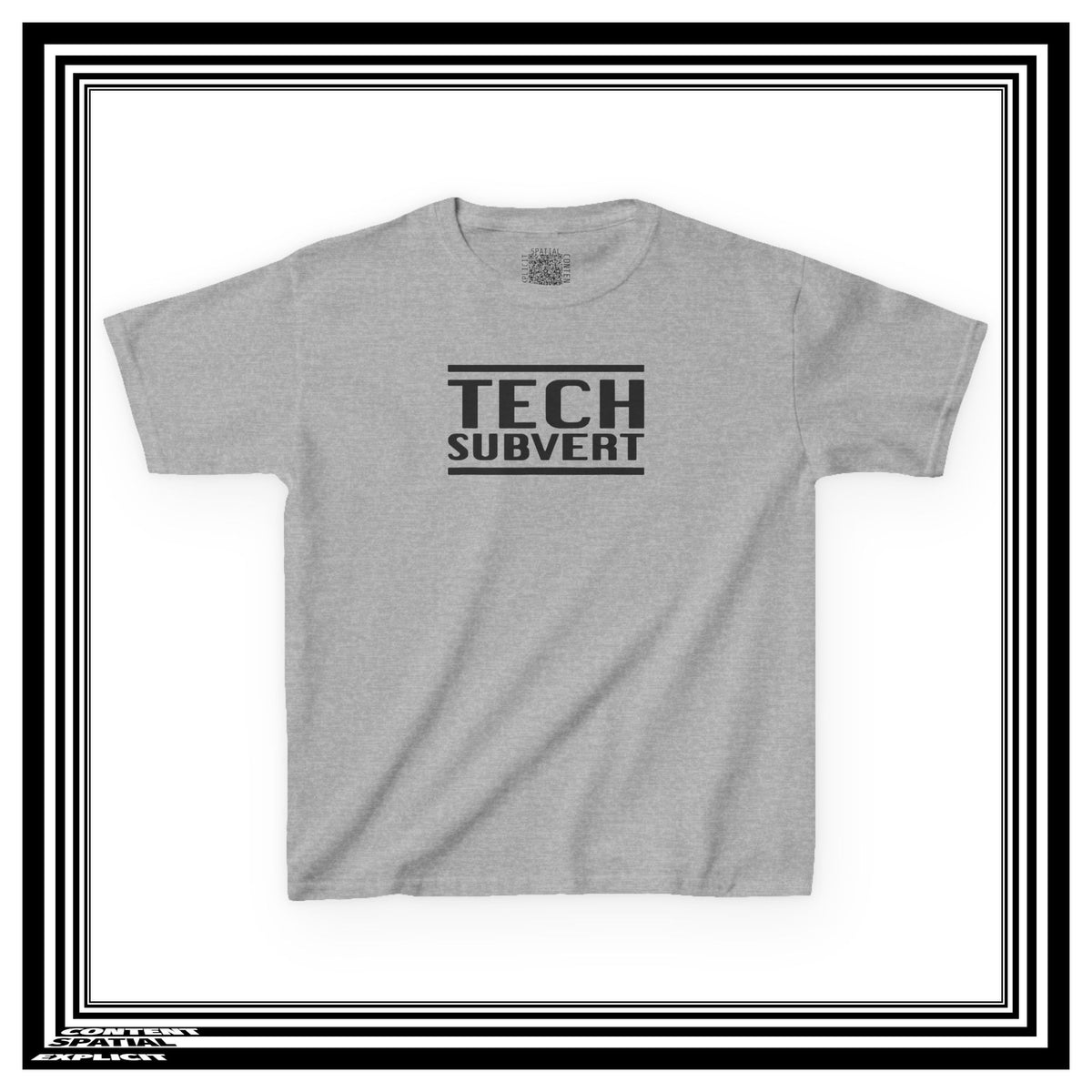 TECH SUBVERT - Tech Support Parody - Kids T-Shirt