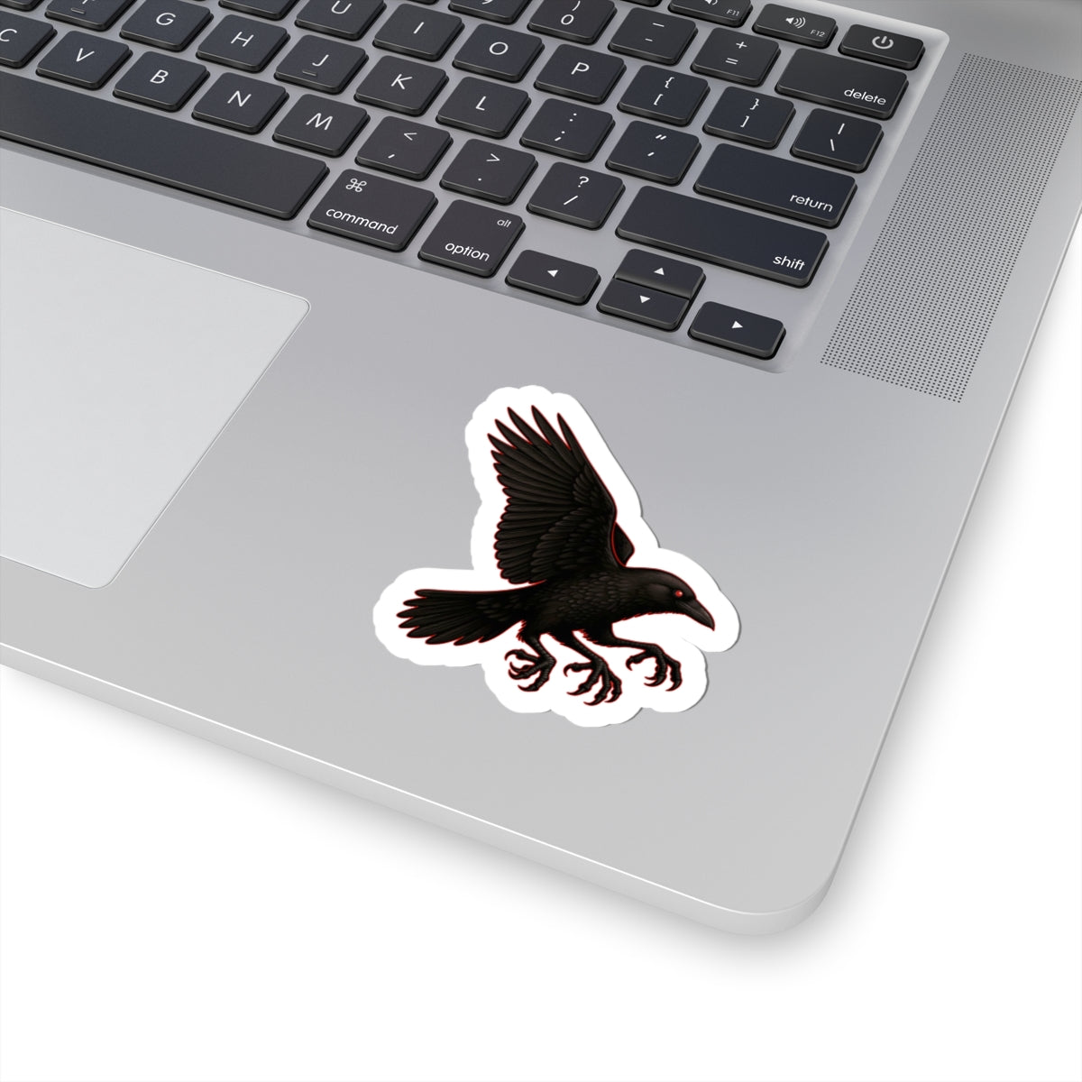 Three-legged  Raven (Yatagarasu) Sticker - Japanese Gothic Kiss-Cut Decal