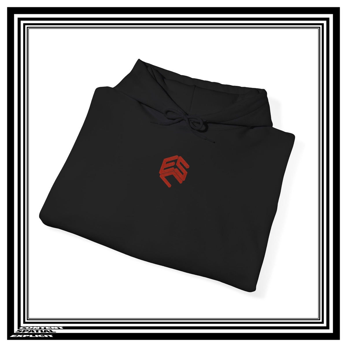 TECH SUBVERT - Back Design - Unisex Heavy Blend™ Graphic Hooded Sweatshirt