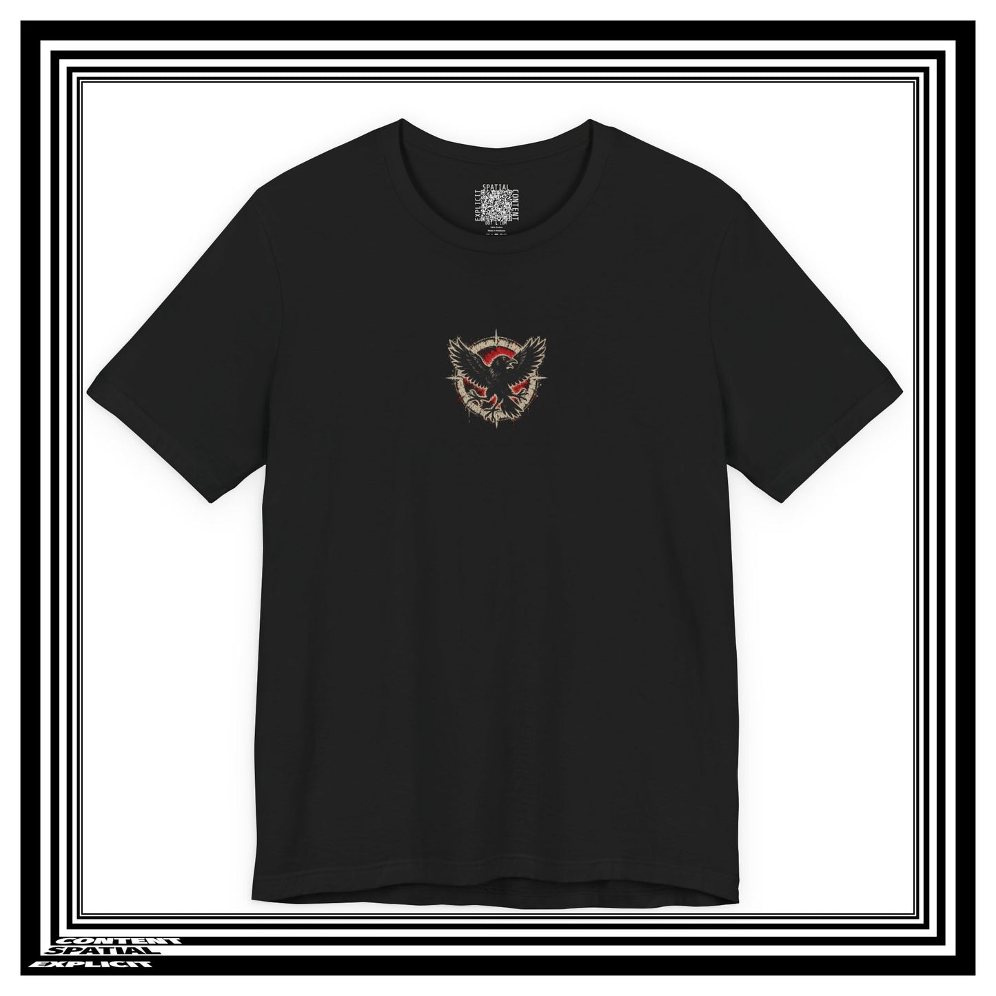 Liberty Becomes a Threat T‑Shirt — Dystopian Propaganda Graphic Tee