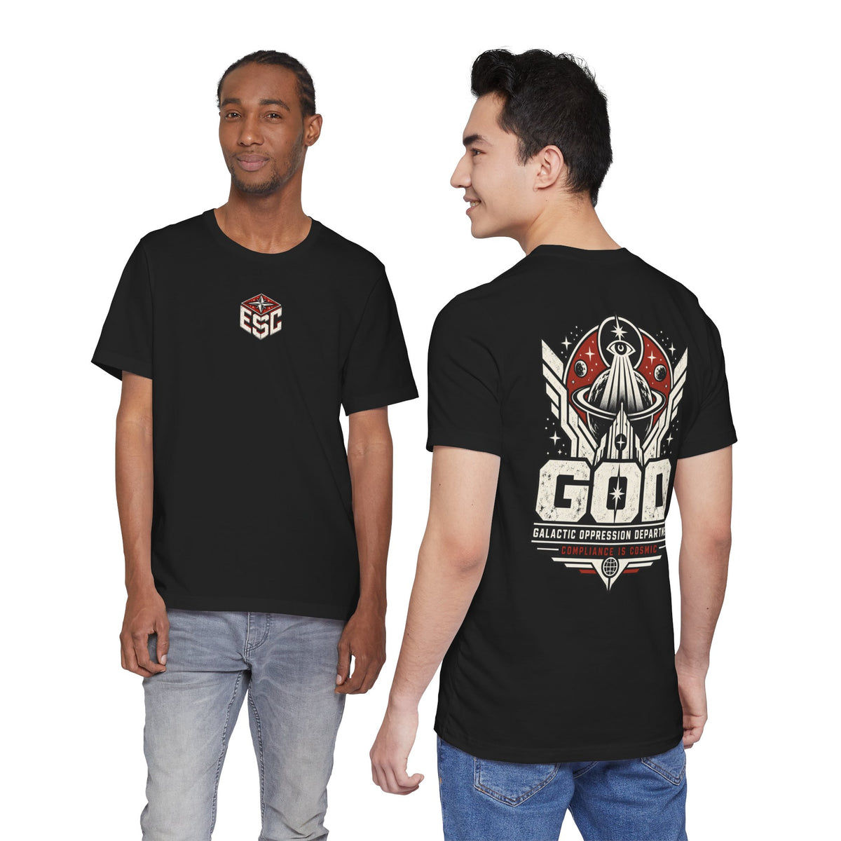 GOD Galactic Oppression Department Graphic Tee