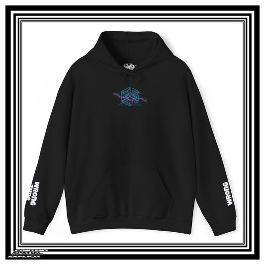 THE PETUNIA EXPERIENCE - "Oh no, not again..." - Back Design - Unisex Heavy Blend™ Graphic Hooded Sweatshirt