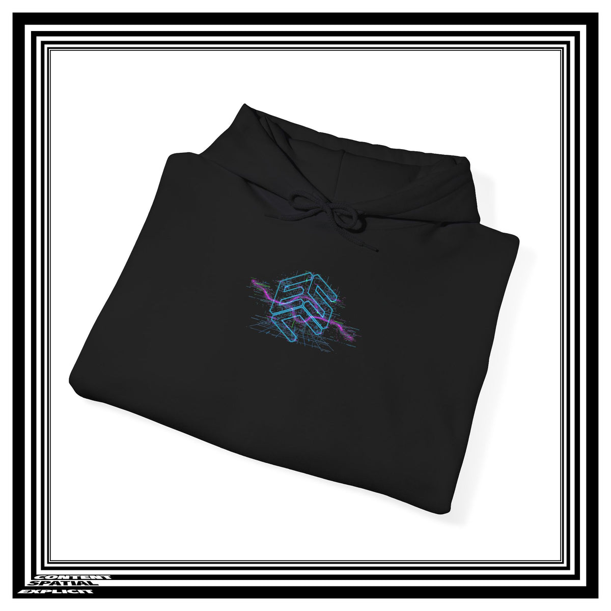 THE PETUNIA EXPERIENCE - "Oh no, not again..." - Back Design - Unisex Heavy Blend™ Graphic Hooded Sweatshirt