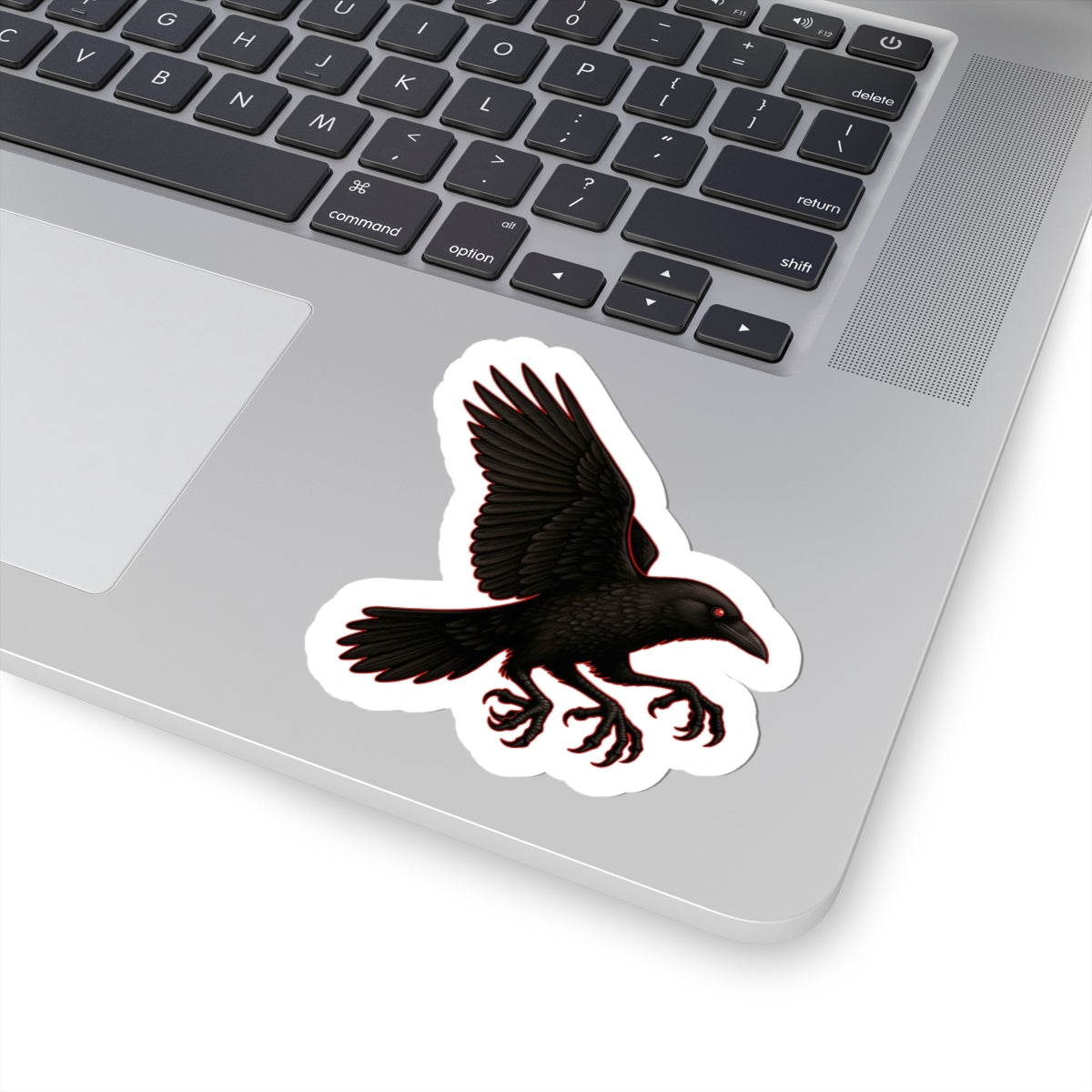 Three-legged  Raven (Yatagarasu) Sticker - Japanese Gothic Kiss-Cut Decal
