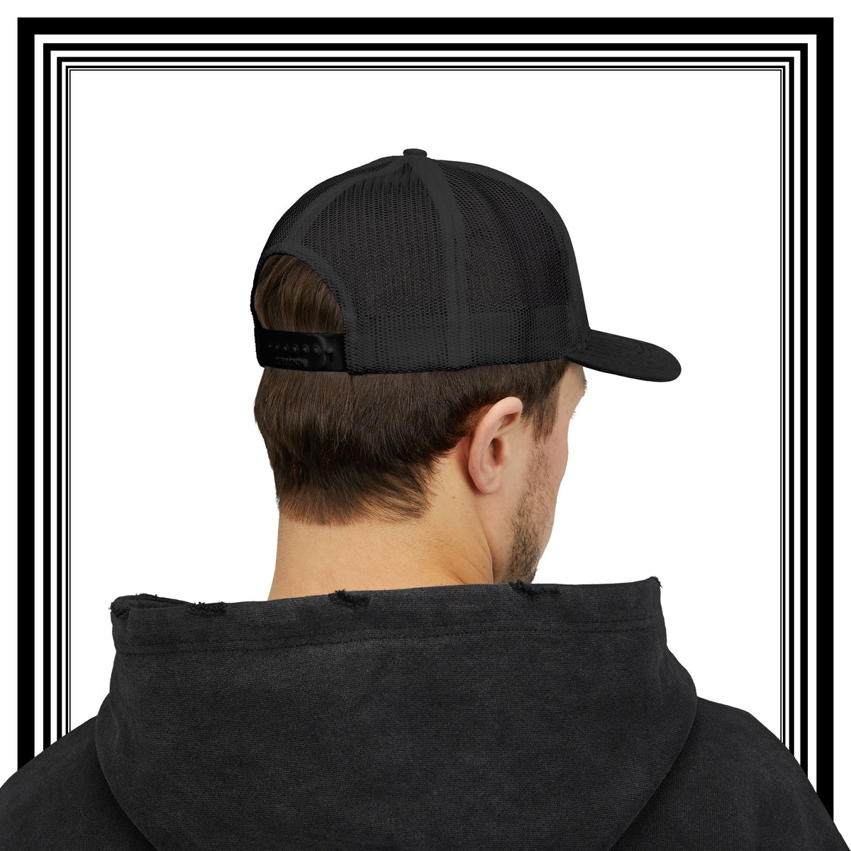 KERFUFFLE IMMINENT - Snapback Trucker Cap - Funny Red Text Mesh Hat