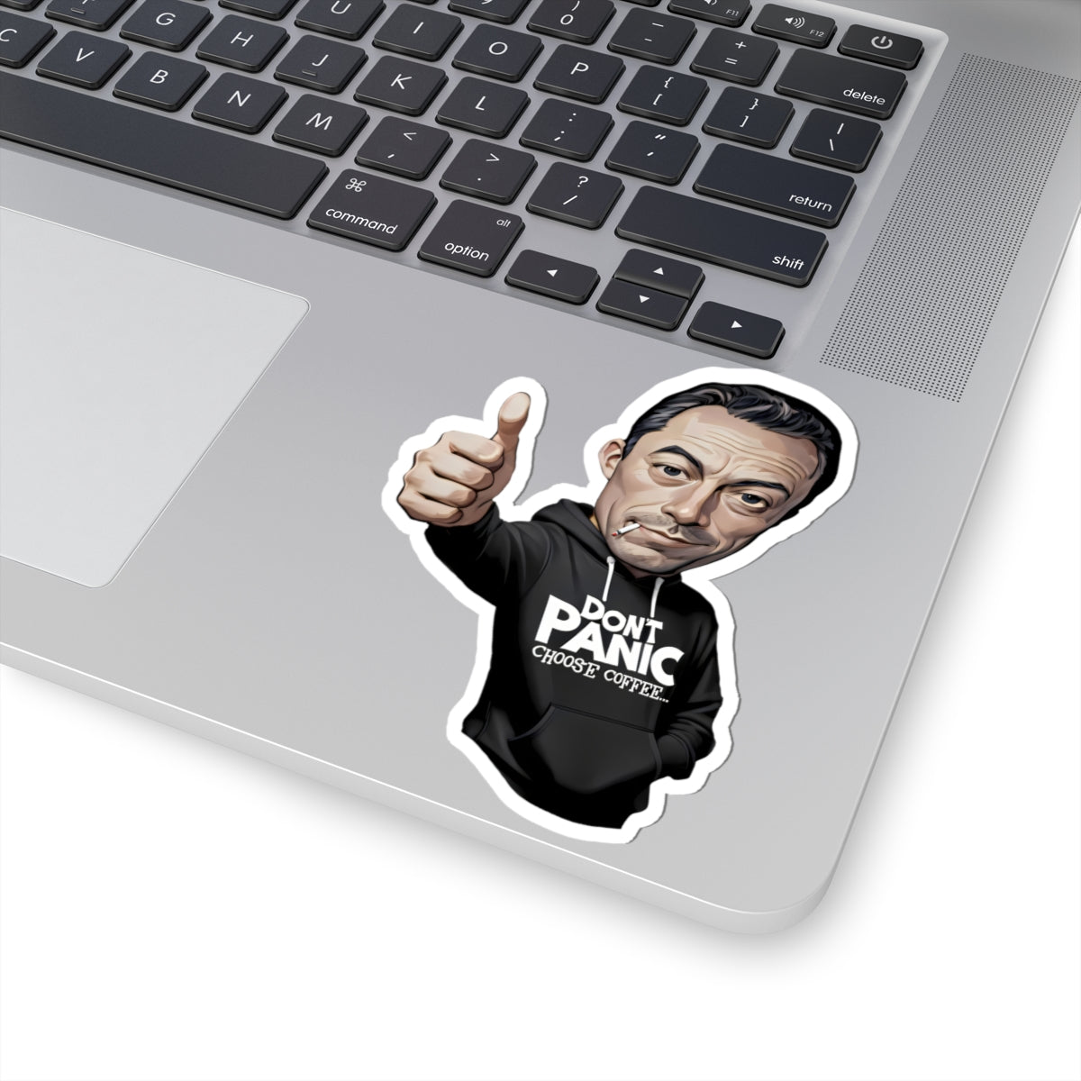 Don't Panic Choose Coffee Sticker