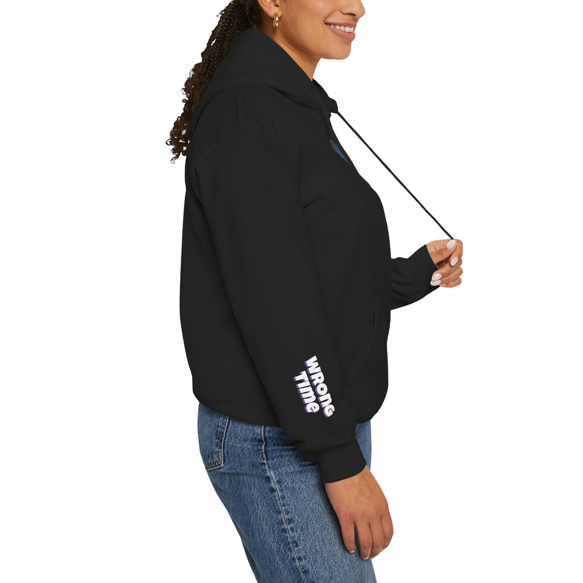 THE PETUNIA EXPERIENCE - "Oh no, not again..." - Back Design - Unisex Heavy Blend™ Graphic Hooded Sweatshirt