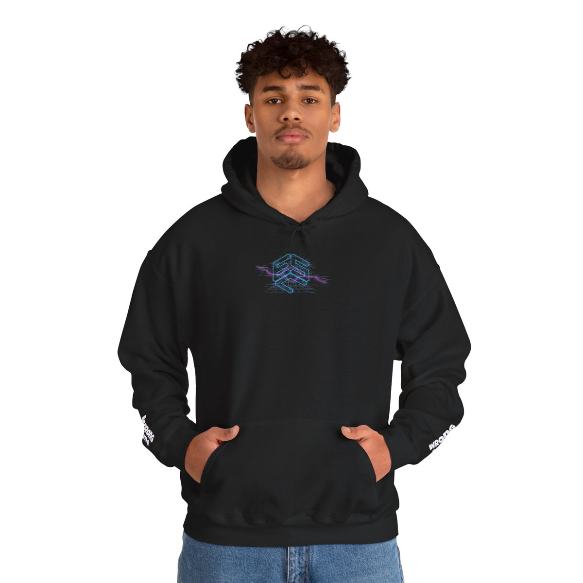 THE PETUNIA EXPERIENCE - "Oh no, not again..." - Back Design - Unisex Heavy Blend™ Graphic Hooded Sweatshirt