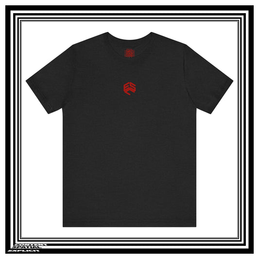 Three-legged Raven (Yatagarasu) - Back Design - Kanji - Unisex T-Shirt