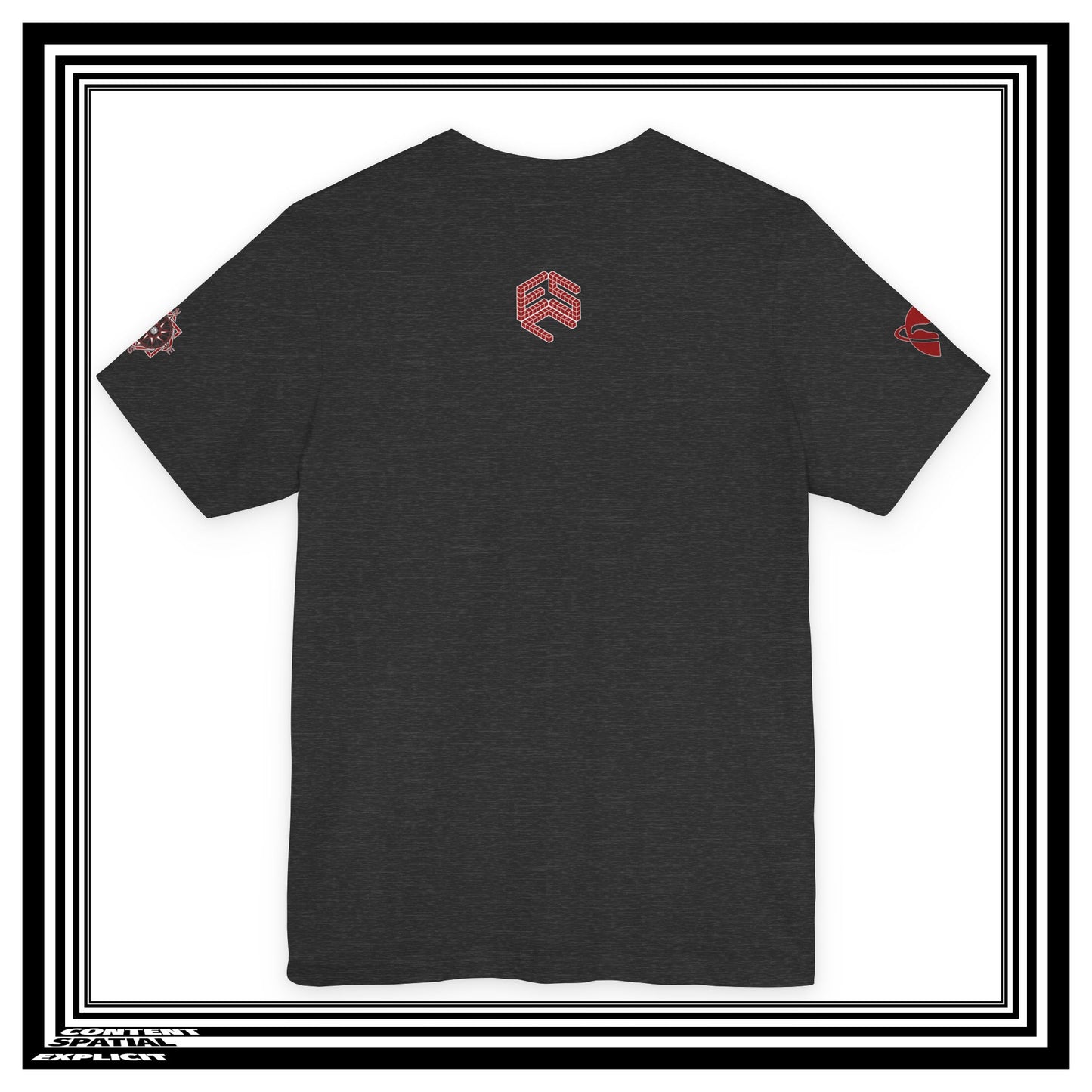 NONCOMPLIANT HUMANKAPITAL - Front Design - 42 RED - Anime Cyberpunk - Unisex Jersey Short Sleeve Graphic T-shirt