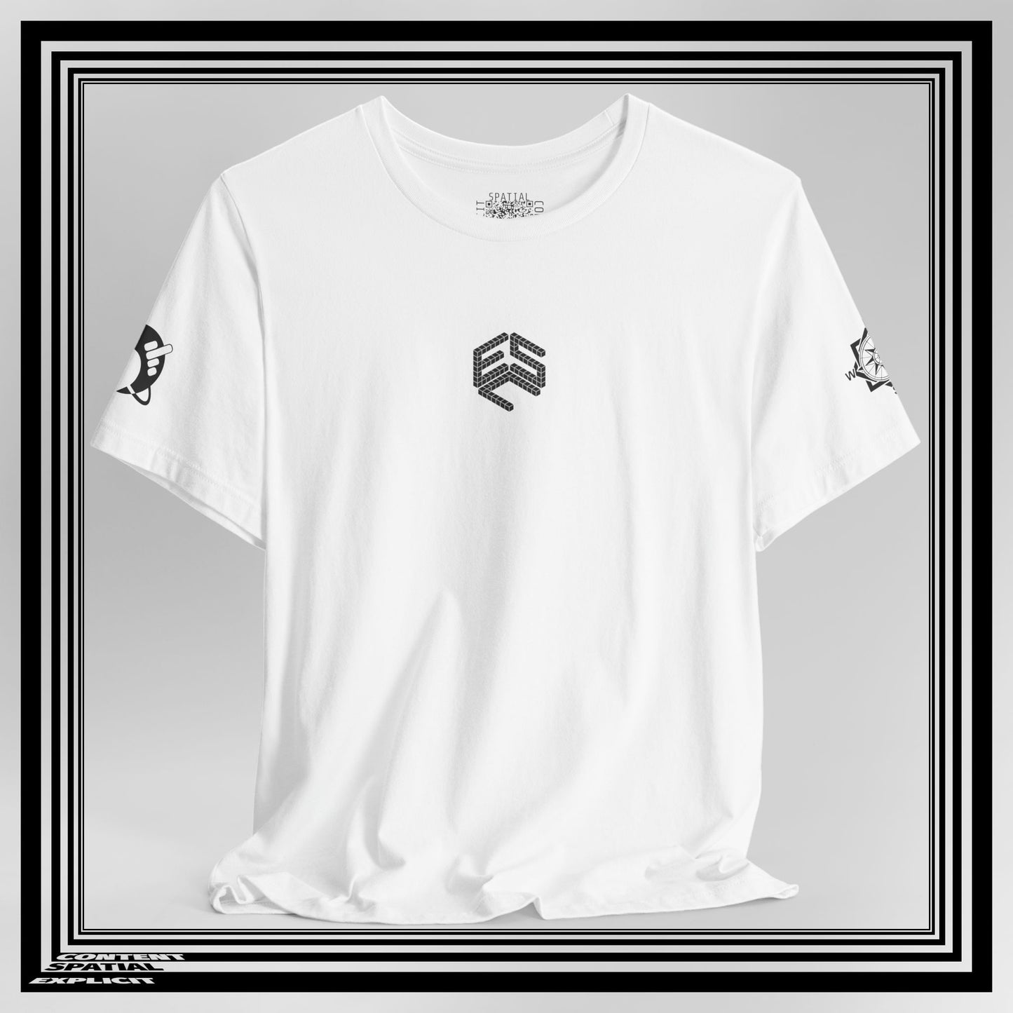 Dystopian existence - "They Gave You Shackles..." - Back Design - Unisex T-shirt