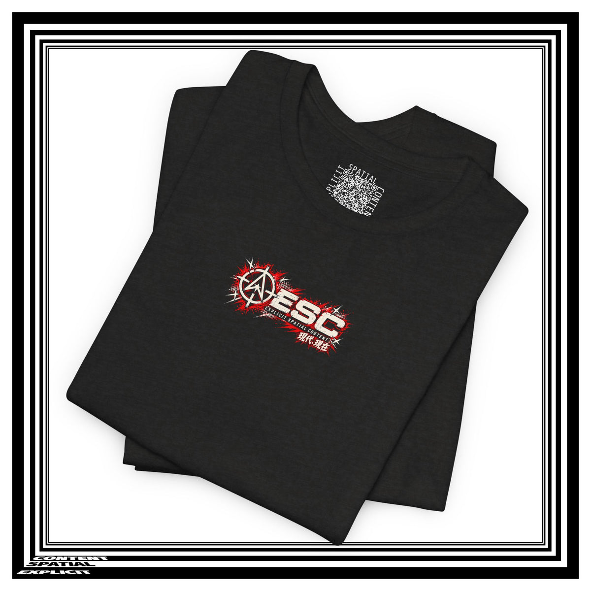 Present Day : Present Time - Japanese Pin-Up Graphic T-Shirt