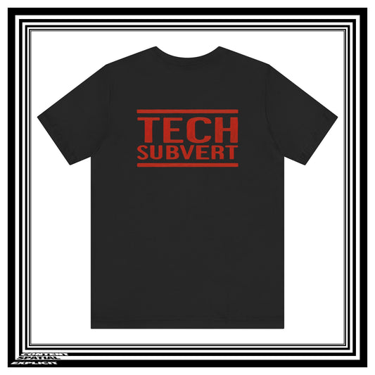 Tech Subvert Red Finger Paint T-Shirt