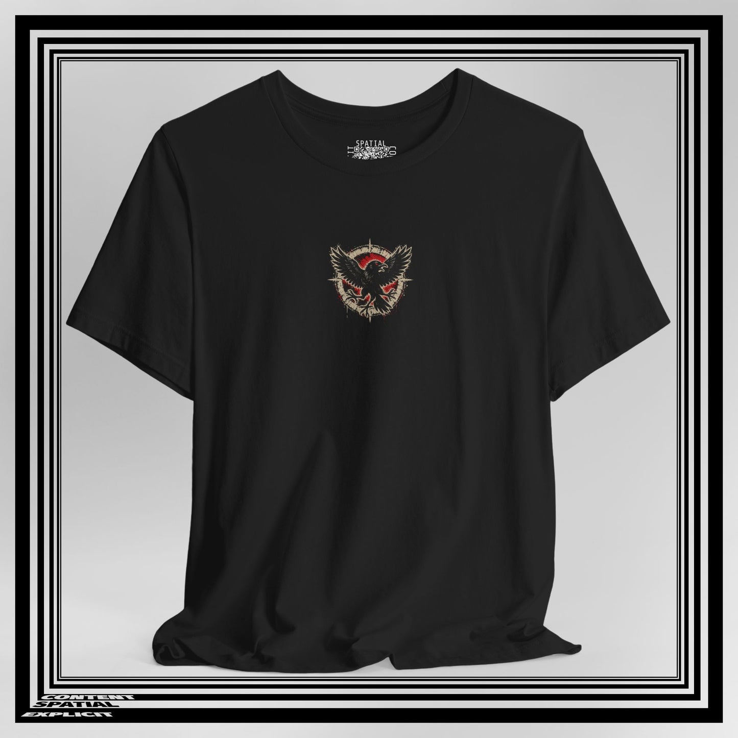 Liberty Becomes a Threat T‑Shirt — Dystopian Propaganda Graphic Tee